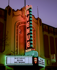 avenue-theatre-blade-marquee